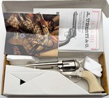 UBERTI AMERICAN ARMS / UBERTI REGULATOR SINGLE ACTION 5.5" BBL STAINLESS ORIG BOX .45 LONG COLT - 1 of 15