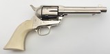 UBERTI AMERICAN ARMS / UBERTI REGULATOR SINGLE ACTION 5.5" BBL STAINLESS ORIG BOX .45 LONG COLT - 3 of 15