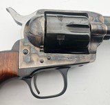 UBERTI CATTLEMAN SINGLE ACTION REVOLVER 4.75" BBL BLUE FINISH WOOD GRIPS .44-40 (.44 WCF) - 9 of 15