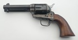 UBERTI CATTLEMAN SINGLE ACTION REVOLVER 4.75" BBL BLUE FINISH WOOD GRIPS .44-40 (.44 WCF) - 3 of 15