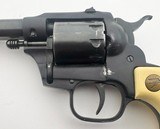 HIGH STANDARD THE MARSHAL 22 SWING OUT CYLINDER ORIGINAL FAUX STAG GRIPS .22 LR - 4 of 13