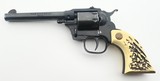 HIGH STANDARD THE MARSHAL 22 SWING OUT CYLINDER ORIGINAL FAUX STAG GRIPS .22 LR - 1 of 13