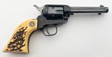 COLT FRONTIER SCOUT ' 62 4.75" BARREL FAUX STAG GRIPS .22 LR - 2 of 12