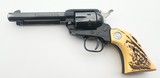 COLT FRONTIER SCOUT ' 62 4.75" BARREL FAUX STAG GRIPS .22 LR - 1 of 12