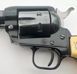 COLT FRONTIER SCOUT ' 62 4.75" BARREL FAUX STAG GRIPS .22 LR - 4 of 12