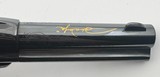 RUGER TALO NEW VAQUERO FACTORY ENGRAVED JOHN WAYNE COMMEMORATIVE 1 OF 3500 4 5/8" BBL WOOD GRIPS ORIGINAL BOX .45 LONG COLT - 12 of 15
