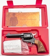 RUGER TALO NEW VAQUERO FACTORY ENGRAVED JOHN WAYNE COMMEMORATIVE 1 OF 3500 4 5/8" BBL WOOD GRIPS ORIGINAL BOX .45 LONG COLT - 1 of 15