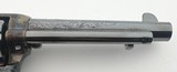 USFA UNITED STATES FIRE ARMS JOHN WAYNE RED RIVER CENTENNIAL 1873 CCH & HAND ENGRAVED 5.5" BBL PRES CASE .45 COLT TRU IVORY GRIPS - 10 of 15