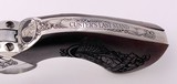 EMF PIETTA GREAT WESTERN II CUSTER'S LAST STAND 1 OF 1 REVOLVER W/ DISPLAY CASE, KNIFE & ORIG BOX .45 LONG COLT - 11 of 14
