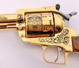 RUGER NEW MODEL SUPER BLACKHAWK NRA PROOF OF 100 MINNESOTA FULL GOLD & ENGRAVED FINISH PRESENTATION CASE & ORIGINAL BOX .44 MAG - 5 of 13
