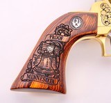 RUGER NEW MODEL SUPER BLACKHAWK NRA PROOF OF 100 MINNESOTA FULL GOLD & ENGRAVED FINISH PRESENTATION CASE & ORIGINAL BOX .44 MAG - 7 of 13