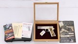 AUTO ORDNANCE NRA 1911 "MEN & WOMEN WHO HAVE SERVED" COMMEMORATIVE MINNESOTA NRA 22/100 W/ PRES CASE .45 ACP 100 MADE