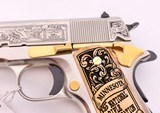 AUTO ORDNANCE NRA 1911 "MEN & WOMEN WHO HAVE SERVED" COMMEMORATIVE MINNESOTA NRA 22/100 W/ PRES CASE .45 ACP 100 MADE - 7 of 15