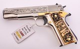 AUTO ORDNANCE NRA 1911 "MEN & WOMEN WHO HAVE SERVED" COMMEMORATIVE MINNESOTA NRA 22/100 W/ PRES CASE .45 ACP 100 MADE - 4 of 15