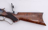 TURNBULL MODEL 1886 DELUXE LEVER VIVID CCH/BLUE 26" OCTAGON REAR PEEP GORGEOUS .45-90 - 4 of 20