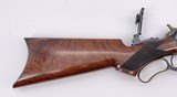 TURNBULL MODEL 1886 DELUXE LEVER VIVID CCH/BLUE 26" OCTAGON REAR PEEP GORGEOUS .45-90 - 8 of 20