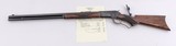 TURNBULL MODEL 1886 DELUXE LEVER VIVID CCH/BLUE 26" OCTAGON REAR PEEP GORGEOUS .45-90