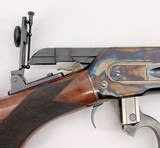 TURNBULL MODEL 1886 DELUXE LEVER VIVID CCH/BLUE 26" OCTAGON REAR PEEP GORGEOUS .45-90 - 16 of 20