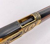 AMERICA REMEMBERS "THE SCOUTS OF THE WESTERN FRONTIER TRIBUTE" UBERTI 20/300 24K GOLD.44-40 W/ CASE AND PAPERS - 14 of 20