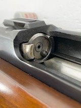 RUGER M77 SAFARI TANG SAFETY BOLT ACTION 24" BBL BLUE RED PAD CHECKERED WOOD 1974 MFD EARLY .458 WIN MAG RARE! - 14 of 22