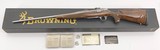 BROWNING A-BOLT II WHITE GOLD MEDALLION 24" BBL GOLD INLAY & ENGRAVED .300 WSM ORIG BOX & PAPERS RARE!