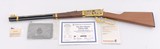 AMERICA REMEMBERS WINCHESTER 94AE DEER HUNTER TRIBUTE 250 OF 300 GOLD & ENGRAVED / BLUE .30-30 WIN - 1 of 19