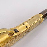 CHAPPARAL THEODORE "TEDDY" ROOSEVELT TRIBUTE 1873 RIFLE 7 OF 100 GOLD INLAY / ENGRAVED 26" BBL "THE ROUGH RIDERS" W/ PRES CAS - 23 of 24