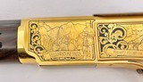 CHAPPARAL THEODORE "TEDDY" ROOSEVELT TRIBUTE 1873 RIFLE 7 OF 100 GOLD INLAY / ENGRAVED 26" BBL "THE ROUGH RIDERS" W/ PRES CAS - 8 of 24