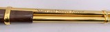 INVESTMENT ARMS WINCHESTER
94AE "A TRIBUTE TO OLD GLORY" 24K GOLD PLATED 1818-1960 MINNESOTA 1 OF 10 ENGRAVED WOOD W/ PRES CASE .45 COLT - 21 of 25