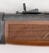 HENRY H010WL LEVER ACTION WILDLIFE EDITION GOLD INLAY / ENGRAVED / BLUED ORIGINAL BOX & PAPERS .45-70 GOVT - 14 of 19