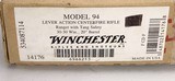 WINCHESTER 94 RANGER TANG SAFETY 20" BBL ORIGINAL BOX & PAPERS .30-30 WIN - 2 of 16