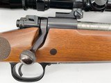 WINCHESTER MODEL 70 SA (SHORT ACTION) FEATHERWEIGHT BOLT ACTION 22" BBL SIMMONS WHITETAIL 3.5-10 .22-250 - 13 of 25