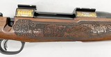 MOSSBERG 4X4 BOLT ACTION NRA "A HUNTING TRADITION" 22/100 MINNESOTA GOLD INLAY / ENGRAVED .338 WIN MAG - 14 of 24