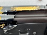 HUNGARIAN AMERICAN HISTORICAL FOUNDATION F.E.G. AK-47 SA-85M VIETNAM WAR TROPHY EDITION 1 OF 1500 MADE GOLD INLAY/ENGRAVED W/ GLASS CAMO CASE 7.62X39 - 15 of 25