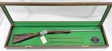 BROWNING AMERICAN HISTORICAL FOUNDATION 1885 DEER HUNTER COMMEMORATIVE 93/100 28" FULL OCT BBL SS/ENGRAVED/GOLD INLAY W/ GLASS PRES CASE & BOX .4 - 1 of 25
