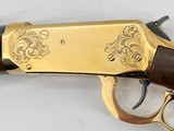 WINCHESTER AMERICAN HISTORICAL FOUNDATION RANGER MUSEUM AMERICAN WEST CENTENNIAL COMMEMORATIVE NUMBER 61/250 GOLD INLAY & ENGRAVED W/ PRES CASE .30-30 - 10 of 22