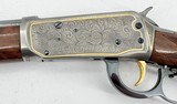 WINCHESTER AMERICAN HISTORICAL FOUNDATION CENTENNIAL 94 GRADE I GOLD INLAY & ENGRAVED 61/100 W/ GLASS PRES CASE & ORIG BOX & AMMO .30-30 WIN - 11 of 25