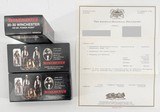 WINCHESTER AMERICAN HISTORICAL FOUNDATION CENTENNIAL 94 GRADE I GOLD INLAY & ENGRAVED 61/100 W/ GLASS PRES CASE & ORIG BOX & AMMO .30-30 WIN - 4 of 25
