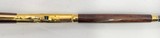 UBERTI TAYLORS & CO AMERICA REMEMBERS MODEL 1866 "YELLOW BOY" AMERICAN BUFFALO TRIBUTE 8/300 GOLD PLATE/ENGRAVED SMOOTH WOOD .44-40 WINCHEST - 21 of 23