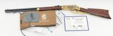 UBERTI TAYLORS & CO AMERICA REMEMBERS MODEL 1866 "YELLOW BOY" AMERICAN BUFFALO TRIBUTE 8/300 GOLD PLATE/ENGRAVED SMOOTH WOOD .44-40 WINCHEST - 1 of 23
