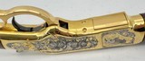 UBERTI TAYLORS & CO AMERICA REMEMBERS MODEL 1866 "YELLOW BOY" AMERICAN BUFFALO TRIBUTE 8/300 GOLD PLATE/ENGRAVED SMOOTH WOOD .44-40 WINCHEST - 23 of 23