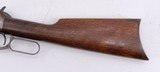 WINCHESTER 1894 LEVER ACTION PRE 64 26" ROUND BARREL SMOOTH WOOD STOCK AND FORE END 1915 MFD .38-55 WIN - 3 of 21