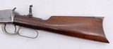 WINCHESTER 1894 LEVER ACTION 26" OCTAGON BARREL MARBLE No.3 FRONT SIGHT & MARBLE REAR PEEP SIGHT SMOOTH WOOD 1907 MFD .30 WCF - 3 of 23