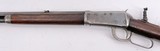WINCHESTER 1894 LEVER ACTION 26" OCTAGON BARREL MARBLE No.3 FRONT SIGHT & MARBLE REAR PEEP SIGHT SMOOTH WOOD 1907 MFD .30 WCF - 4 of 23