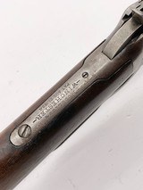 WINCHESTER 1894 LEVER ACTION PRE 64 26" OCTAGON BARREL SMOOTH WOOD STOCK AND FORE END .25-35 WCF 1898 MFD - ANTIQUE - 15 of 23