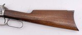 WINCHESTER 1894 LEVER ACTION PRE 64 26" OCTAGON BARREL SMOOTH WOOD STOCK AND FORE END .25-35 WCF 1898 MFD - ANTIQUE - 3 of 23