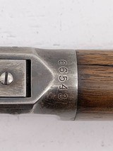WINCHESTER 1894 LEVER ACTION 26" OCTAGON BARREL SMOOTH WOOD FLIP REAR SIGHT 5-DIGIT SERIAL .30 WCF 1896 MFD - ANTIQUE - 23 of 24