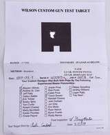 WILSON COMBAT EDC X9 SEMI AUTO 9MM W/ FACTORY GREY CASE, PAPERS, TEST TARGET, 2 MAGS, & MANUAL FULL PACKAGE - 3 of 20