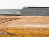 WEATHERBY	MARK XXII SEMI AUTO MAGAZINE FEED EARLY ITALIAN MANUFACTURE PATENT PENDING MARKED CHECKERED WOOD .22 LR 1 MAG - 7 of 20