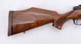 WEATHERBY	MARK V BOLT ACTION U.S. MANUFACTURED .257 WEATHERBY MAGNUM W/ SCOPE BASES 26" BARREL CHECKERED WOOD STOCK - 8 of 18